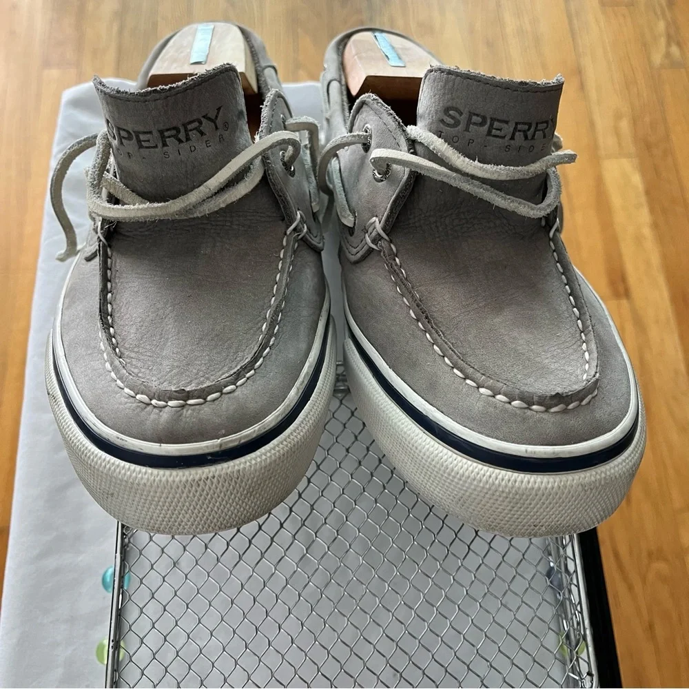 SPERRY Top-Sider Boat Shoes Gray Size 9M